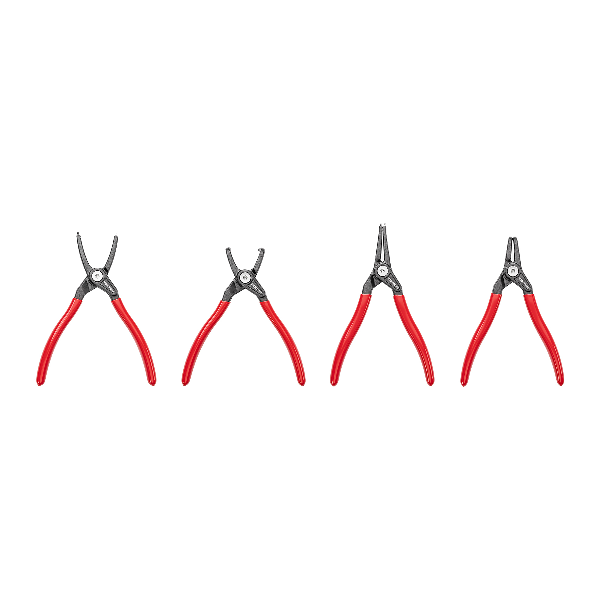 TEKTON 7 Inch Internal and External Retaining Ring Pliers Set, 4-Piece (0.070 in. Tips) | PRR90005